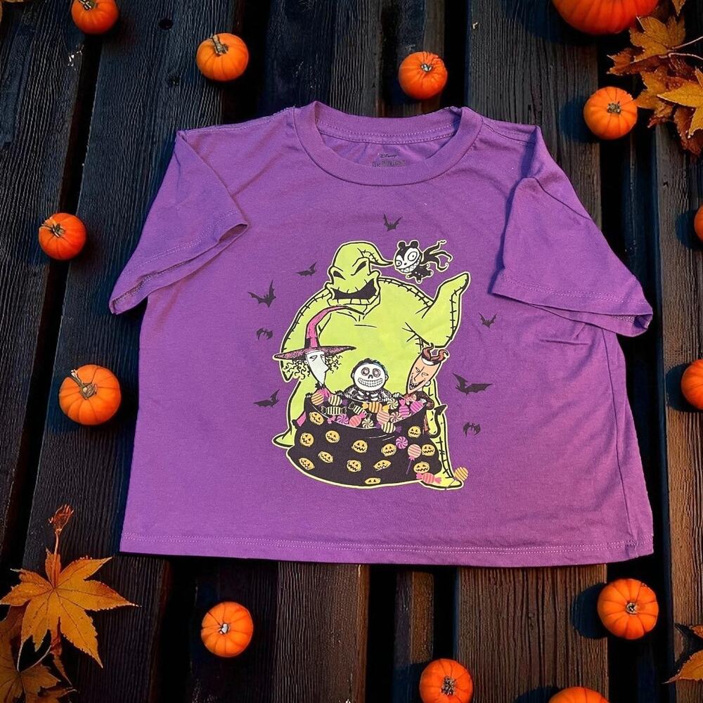 Disney Kids M 7/8 Nightmare Before Christmas Oogie Boogie Graphic T-Shirt Tee
